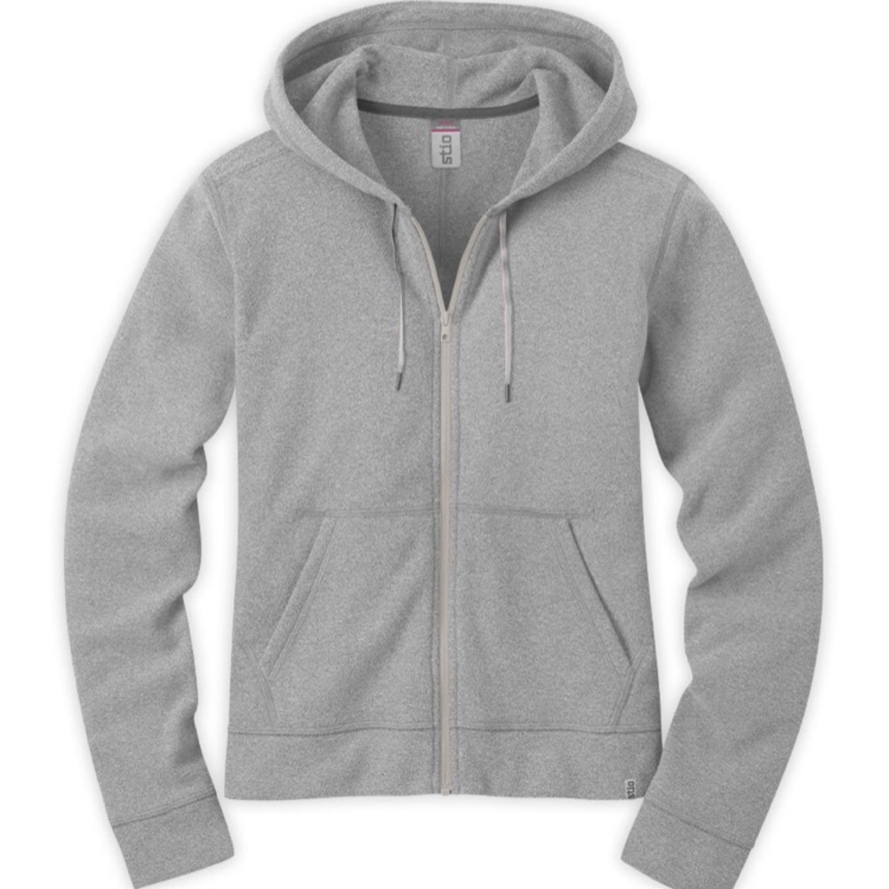 NWT Stio Fleece Hoodie in Gray, size small